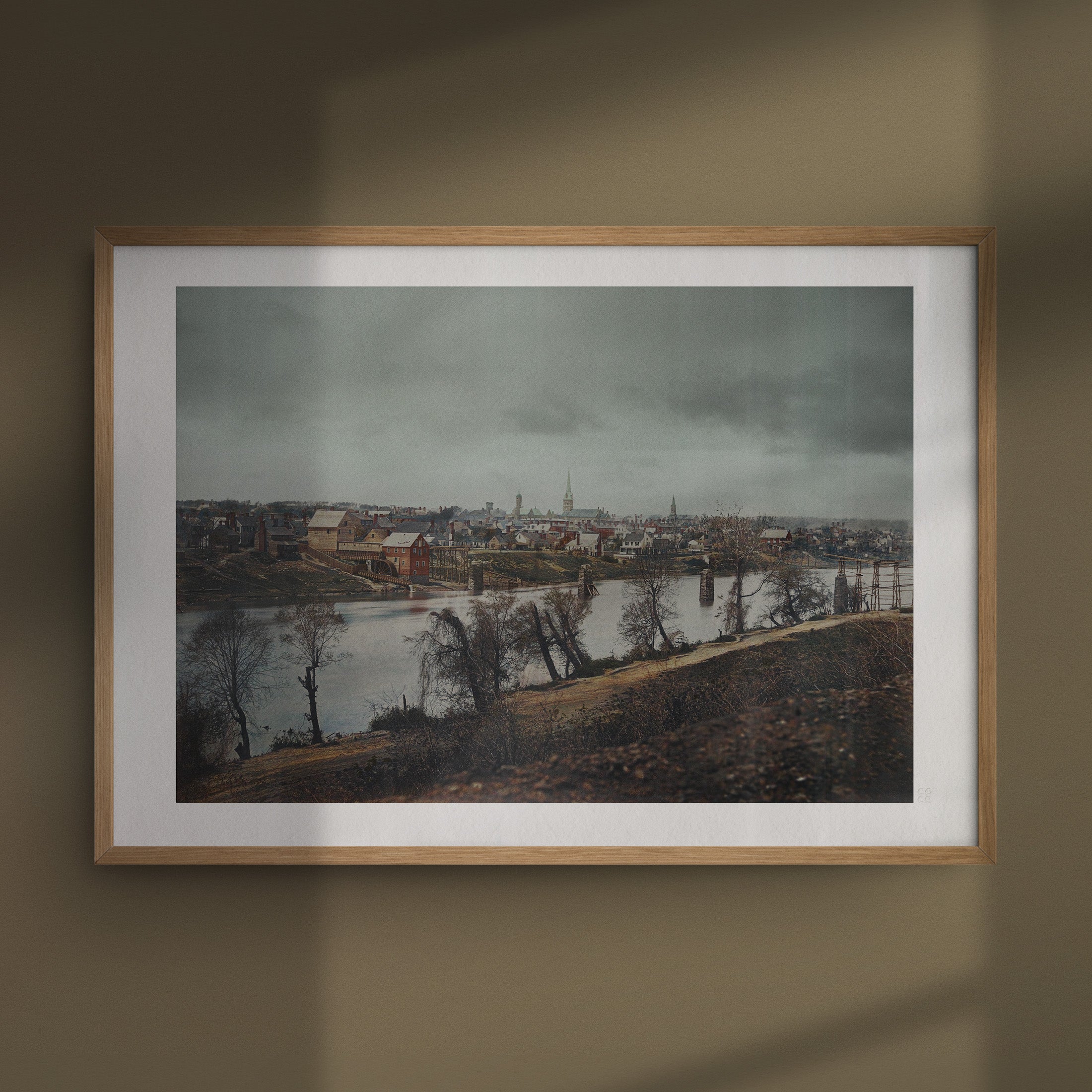 Fredericksburg, Virginia by Jordan J. Lloyd, 1863
