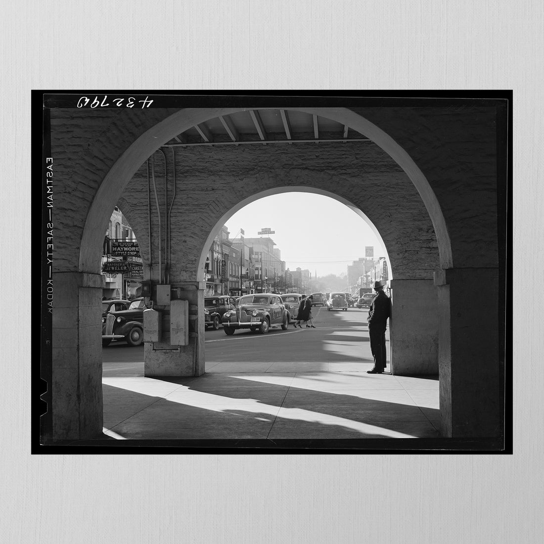 Main Street at Fayetteville by Jack Delano, 1941