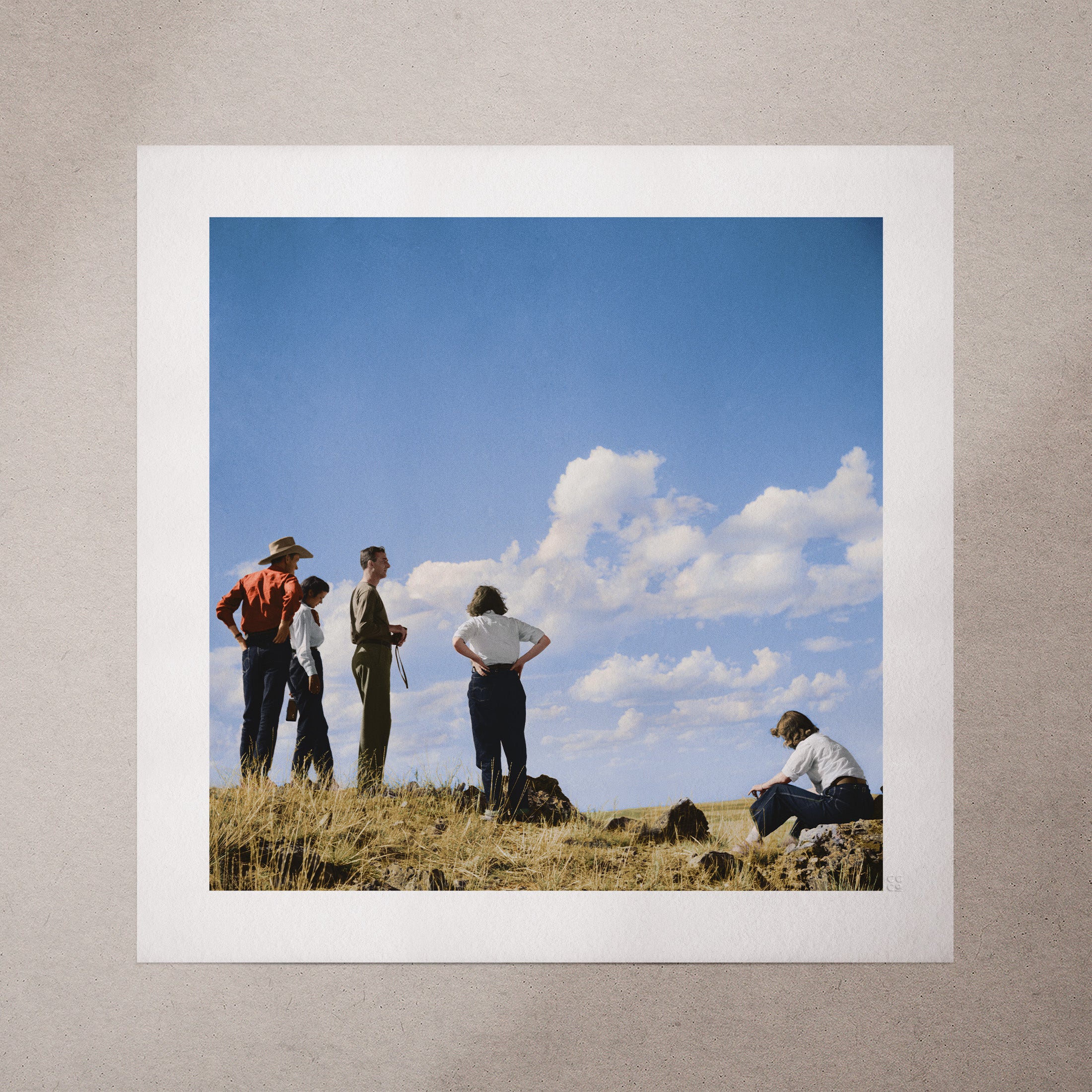 Top of the World, 1941, Colorized