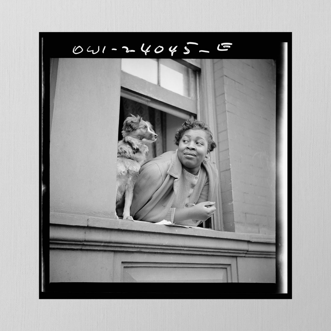 Harlem Days by, 1943, Colorized