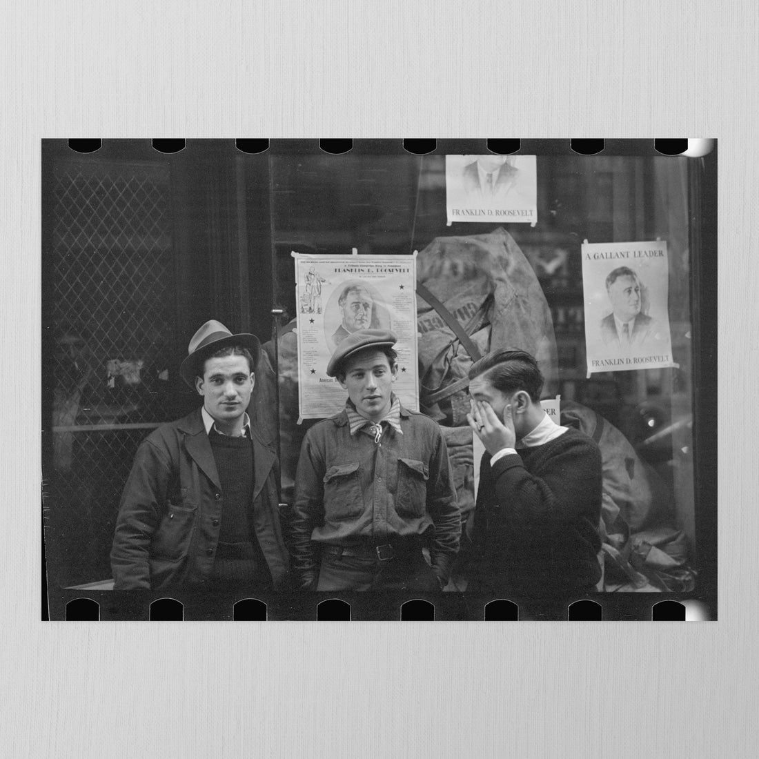 A Gallant Leader by Russell Lee, 1936