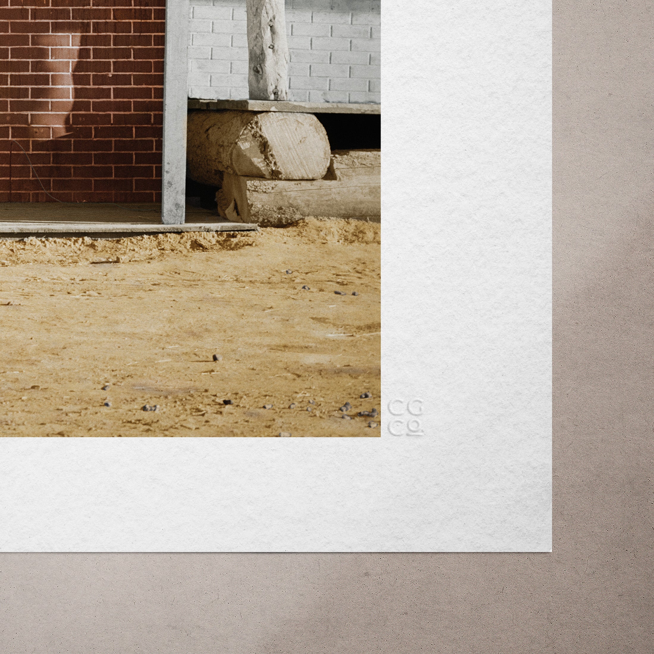 Pie Town Cafe, 1940, Colorized