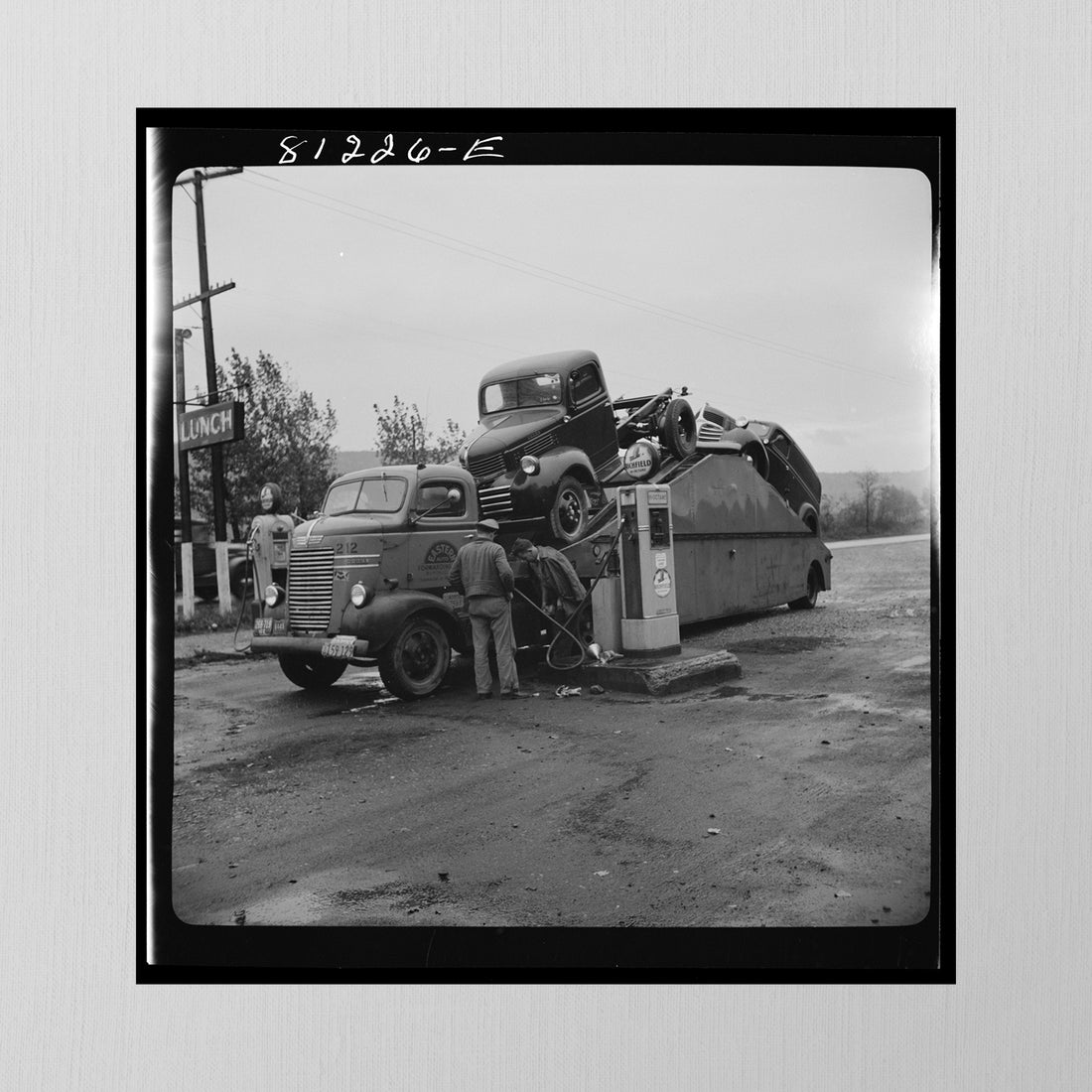 Little Falls, 1941, Colorized