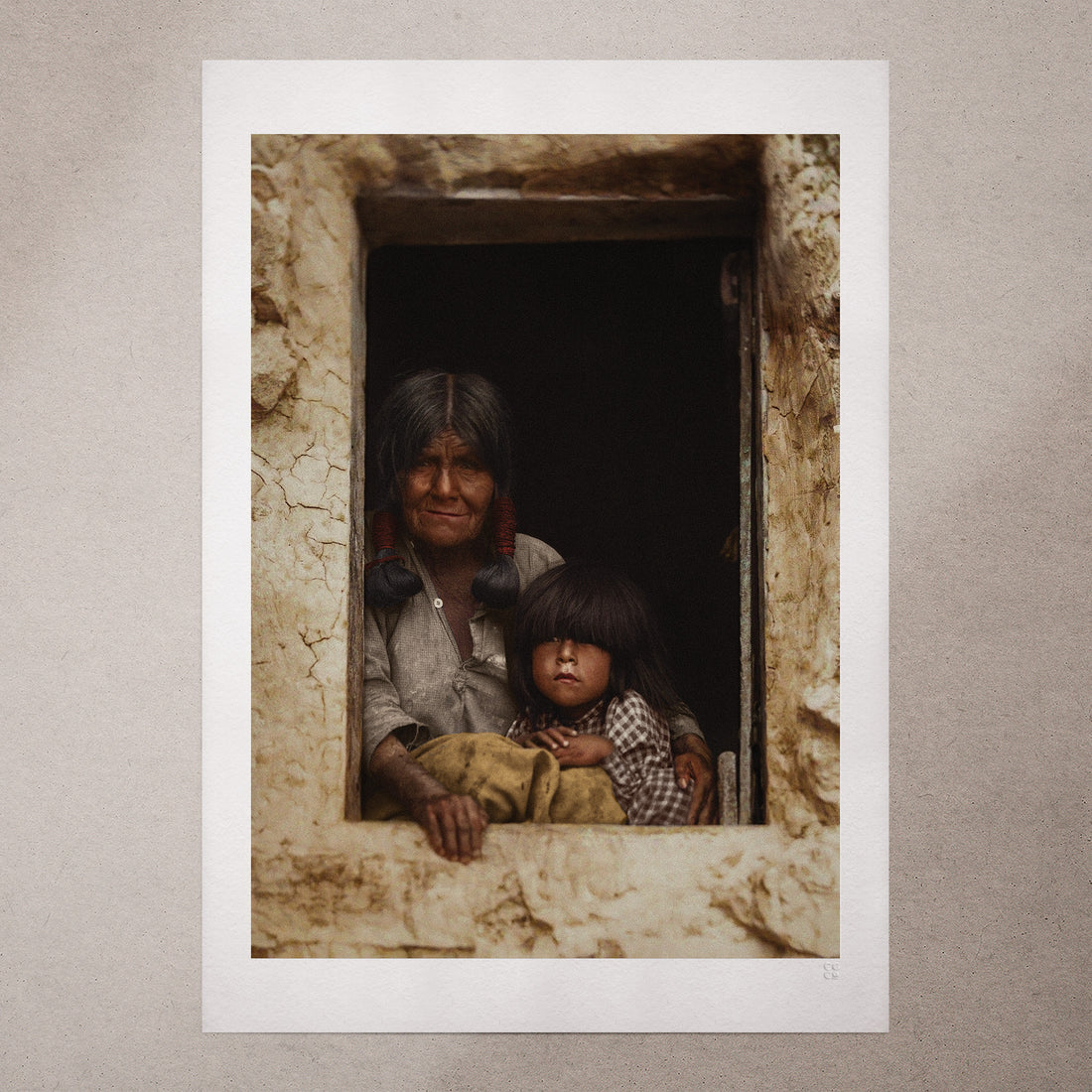 The Oldest Woman in Walpi, 1900, Colorized