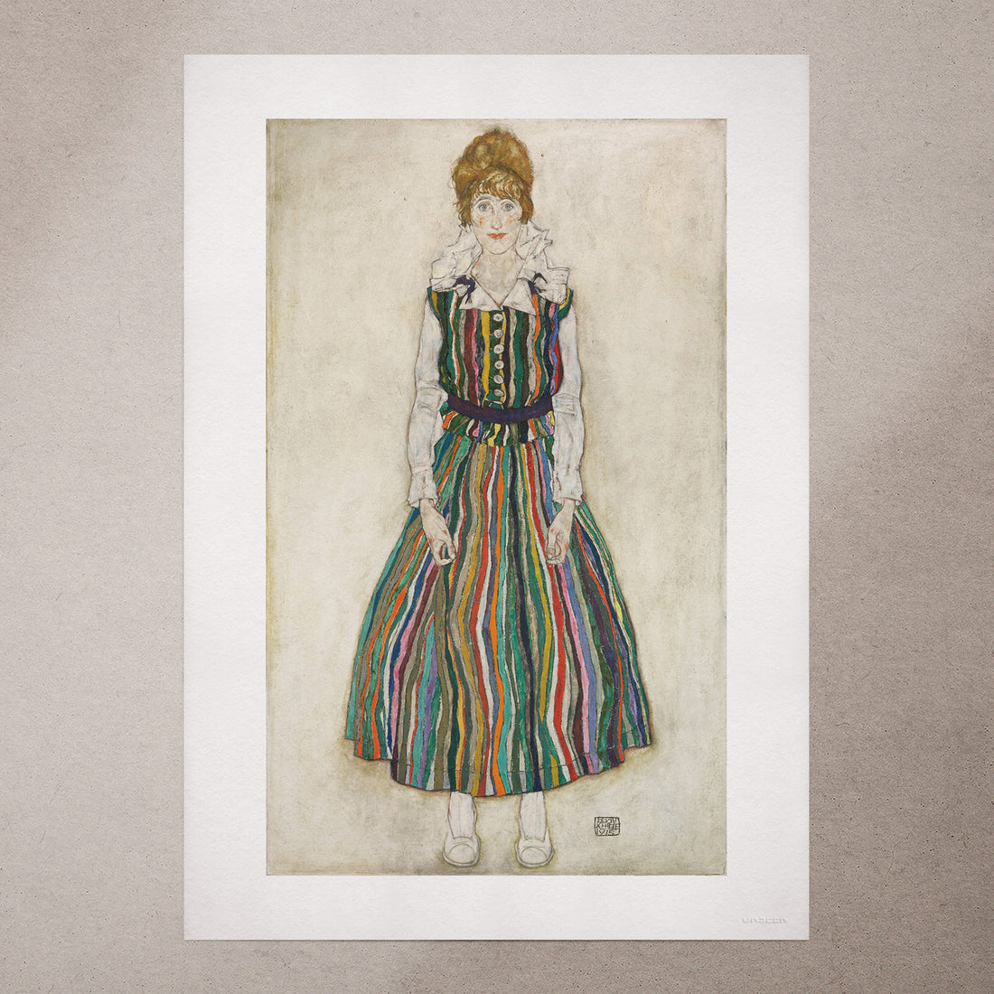 Portrait of Edith (the artist&