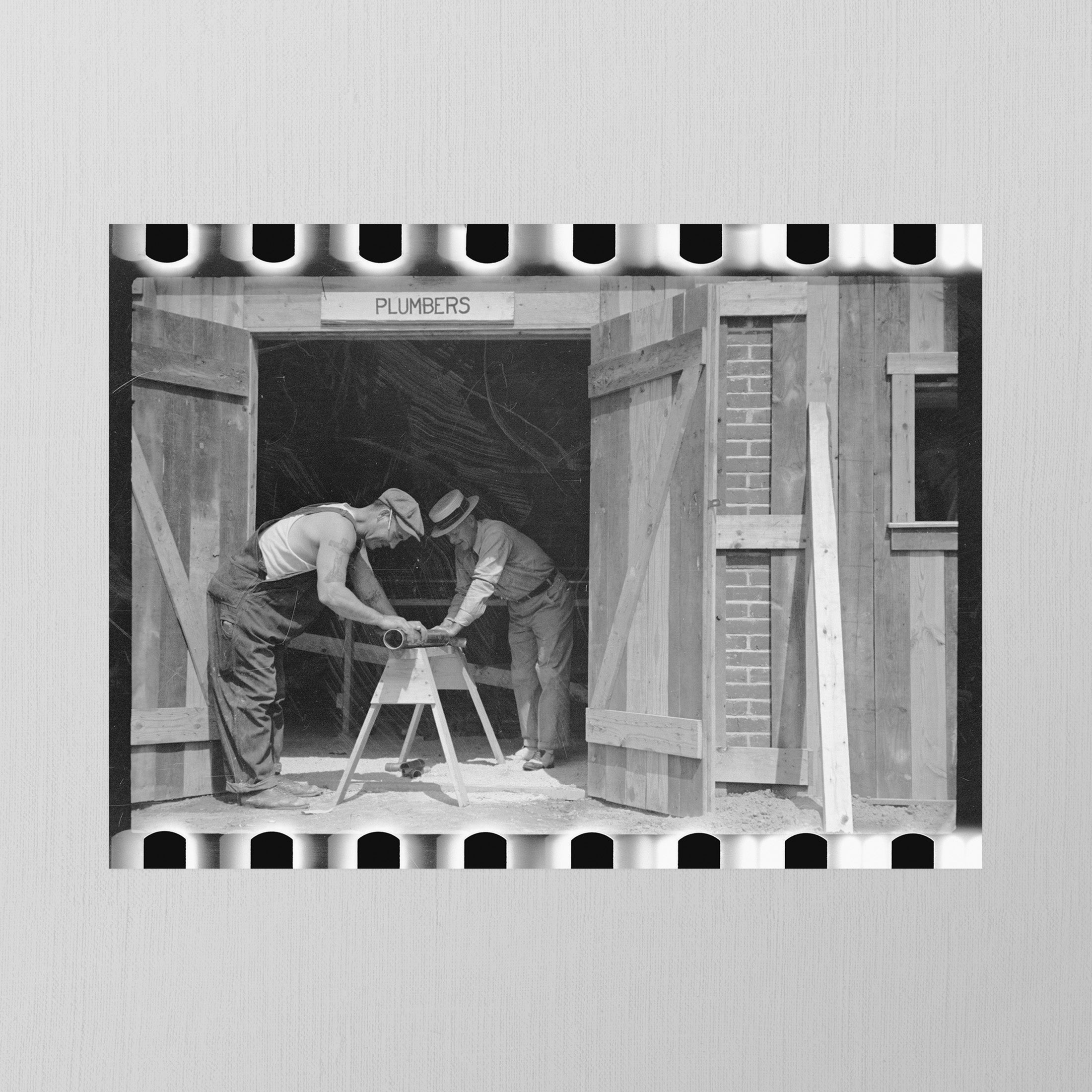 Plumbers by Carl Mydans, 1936