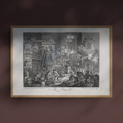 The Times by William Hogarth, 1762