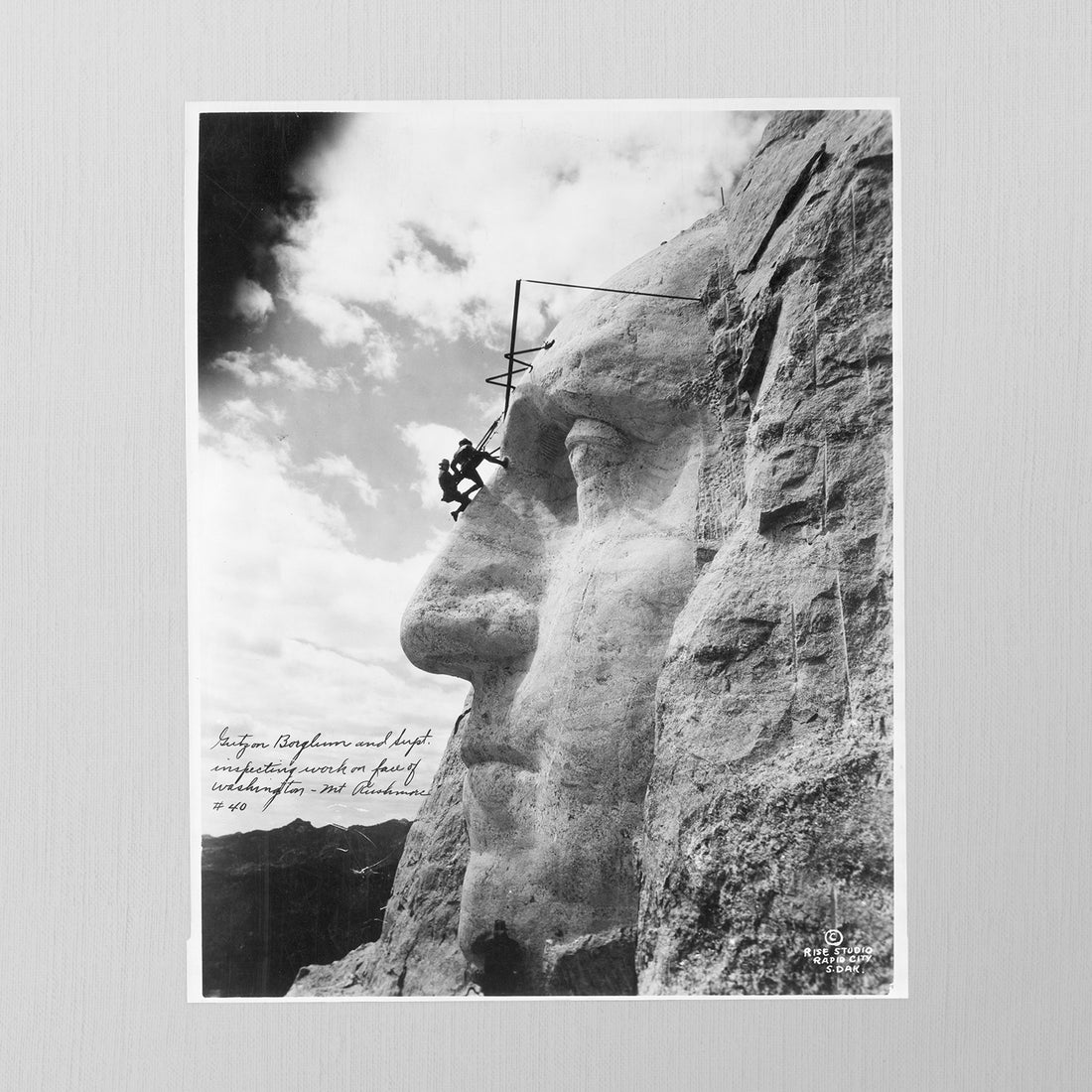Mount Rushmore by Jordan J. Lloyd, 1932
