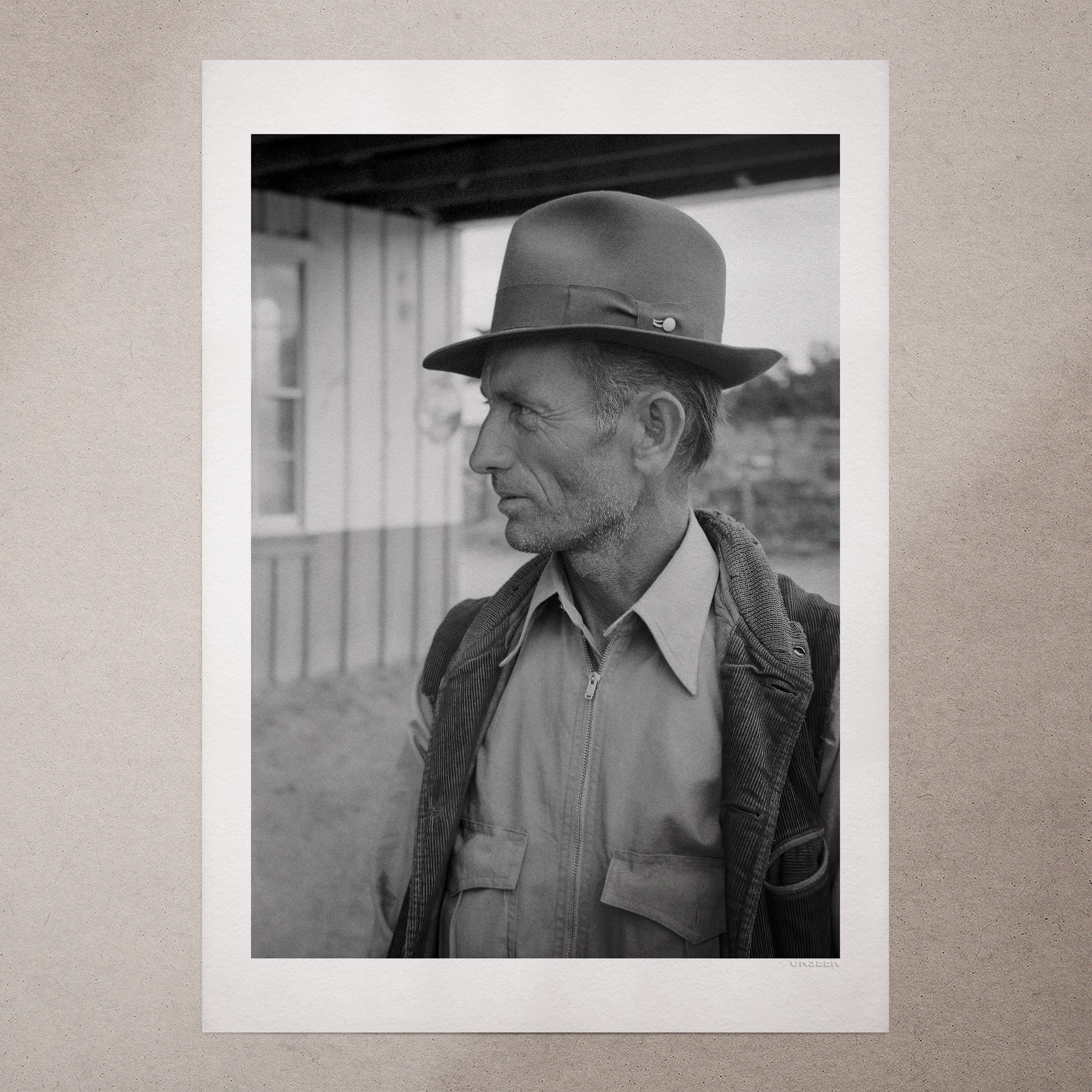 Pie Town Farmer by Russell Lee, 1940