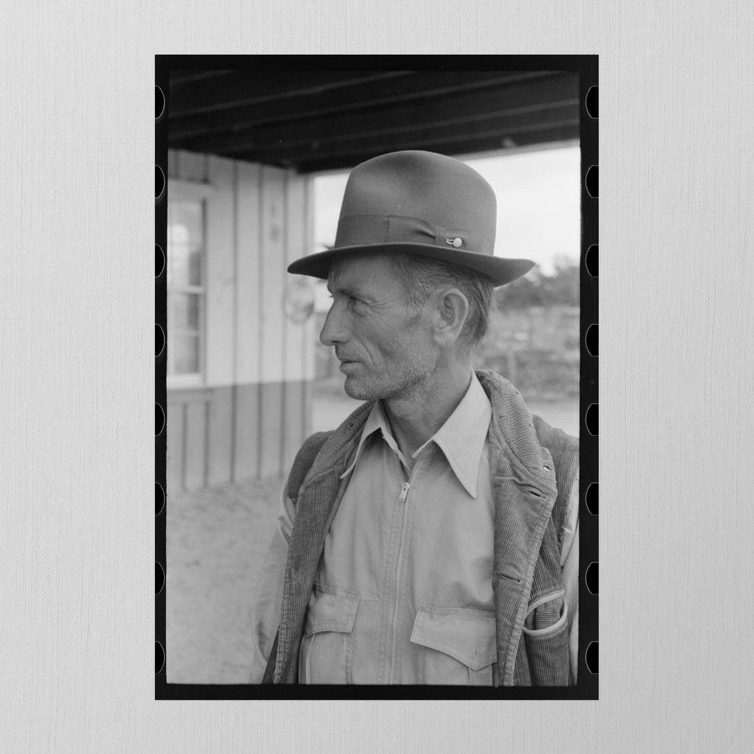 Pie Town Farmer by Russell Lee, 1940