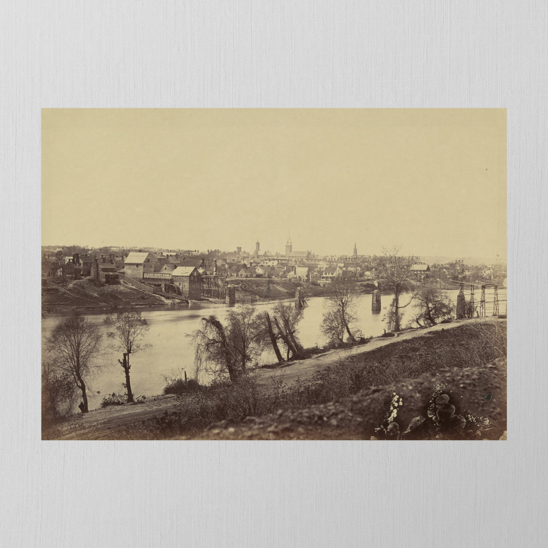 Fredericksburg, Virginia by Jordan J. Lloyd, 1863