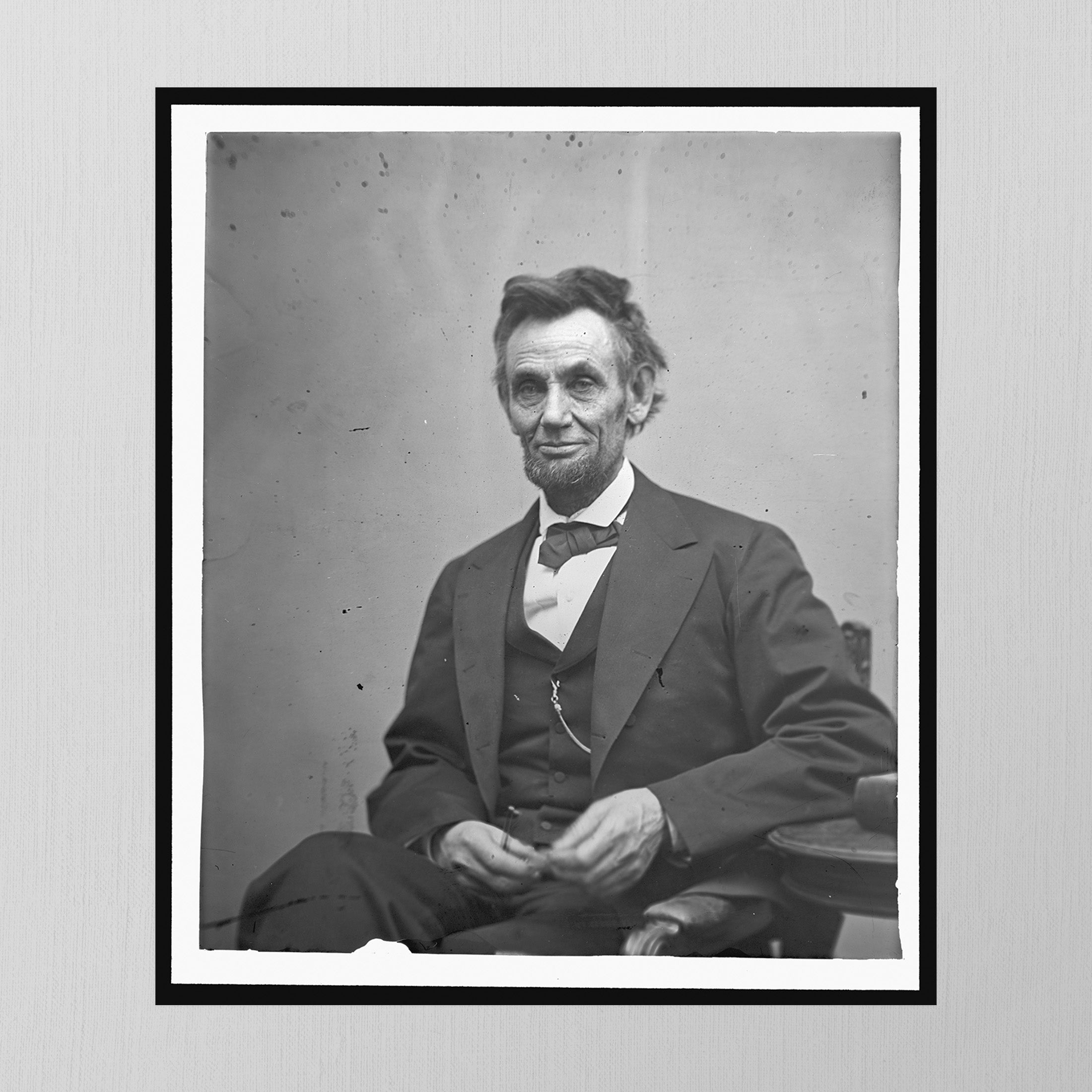 Abraham Lincoln by Alexander Gardner, 1865