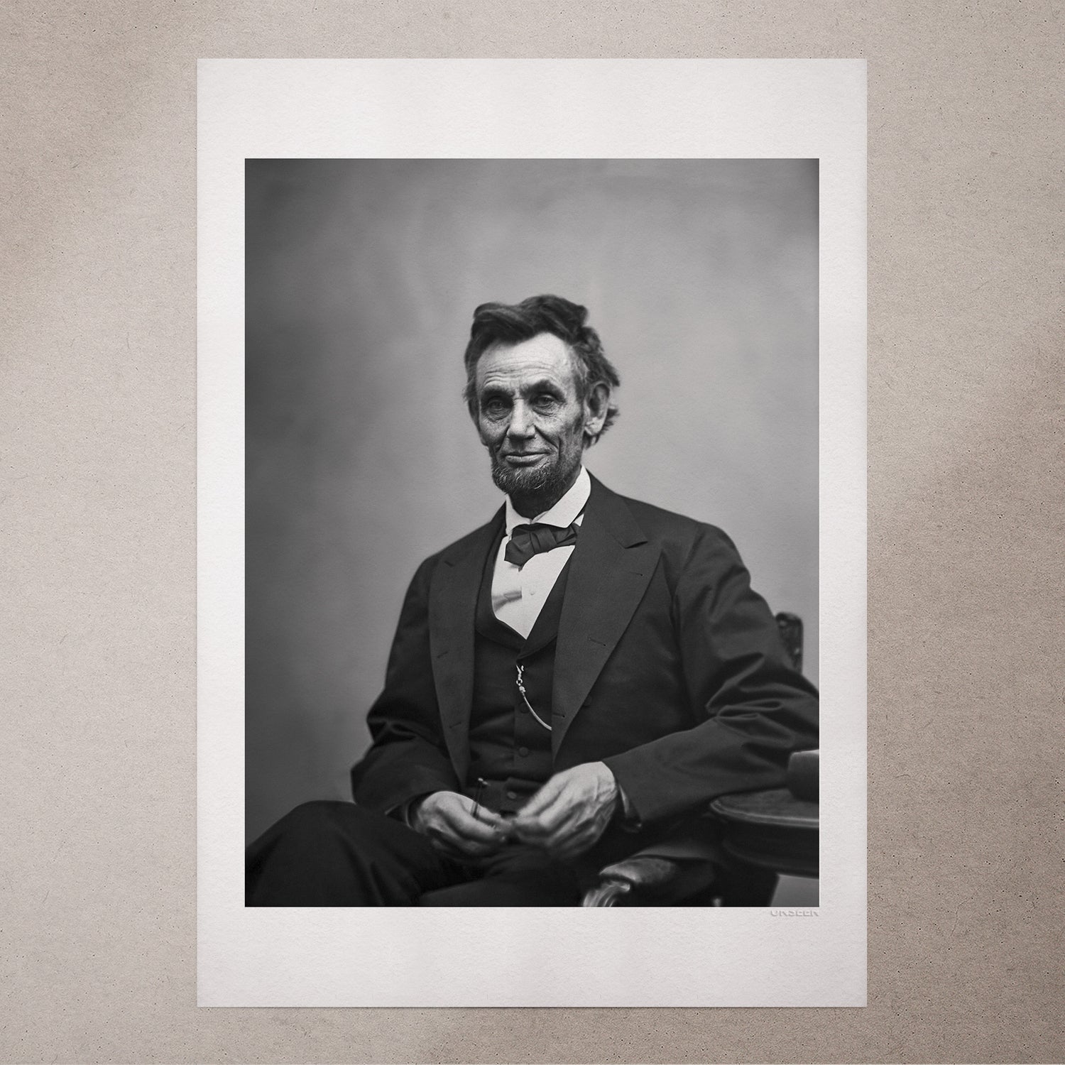 Abraham Lincoln by Alexander Gardner, 1865