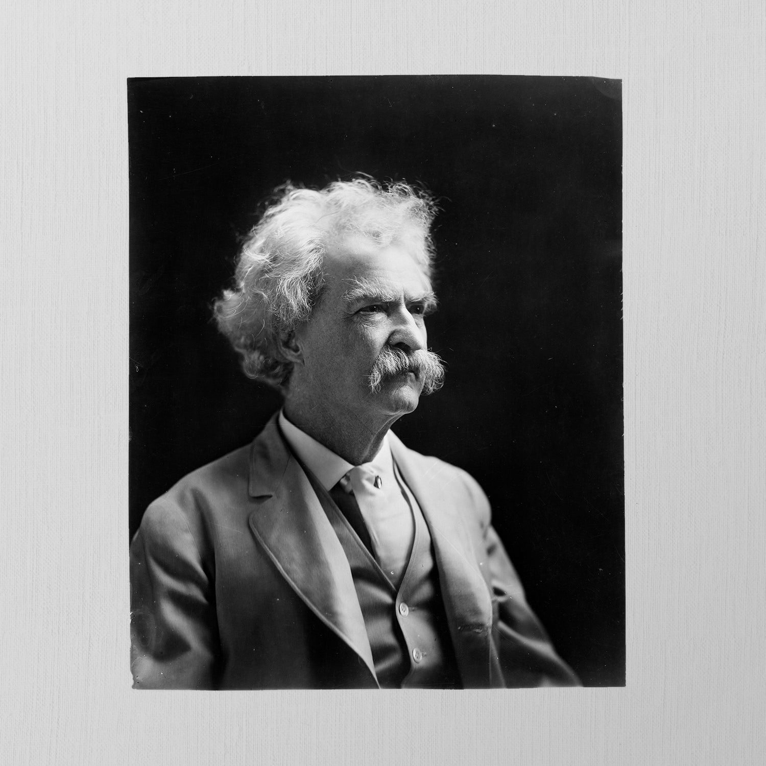Mark Twain, 1906, Colorized