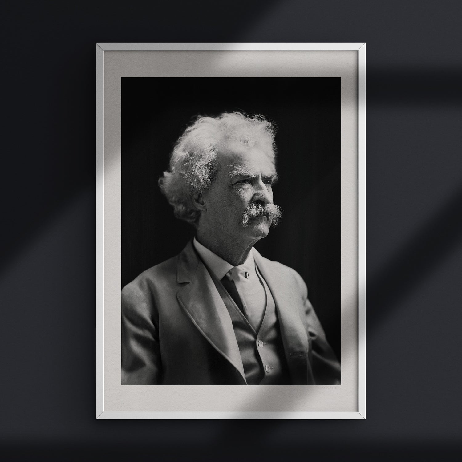 Mark Twain by Jordan A.F. Bradley, 1906