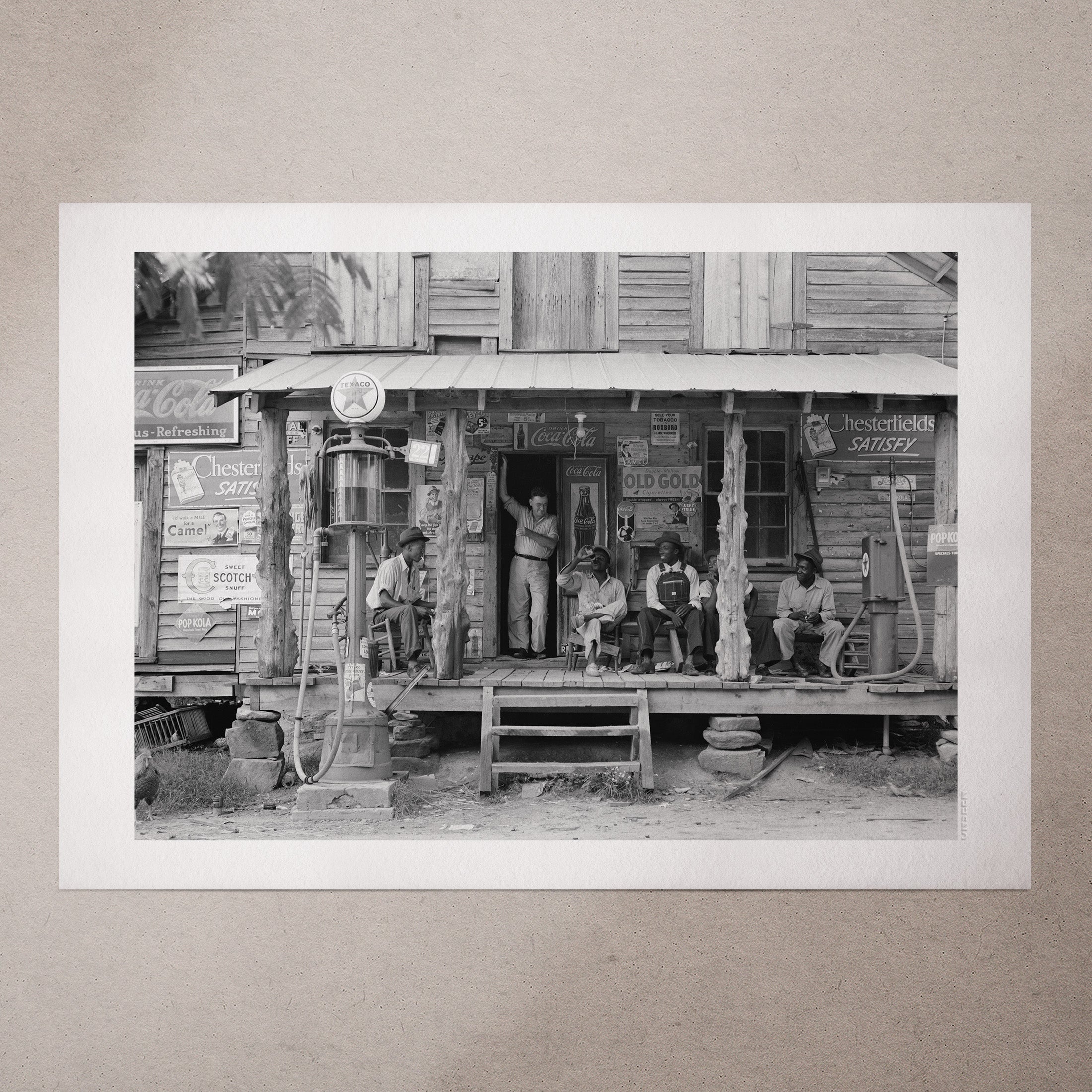 Country Store by Dorothea Lange, 1939 Country Store by Dorothea Lange, 1939