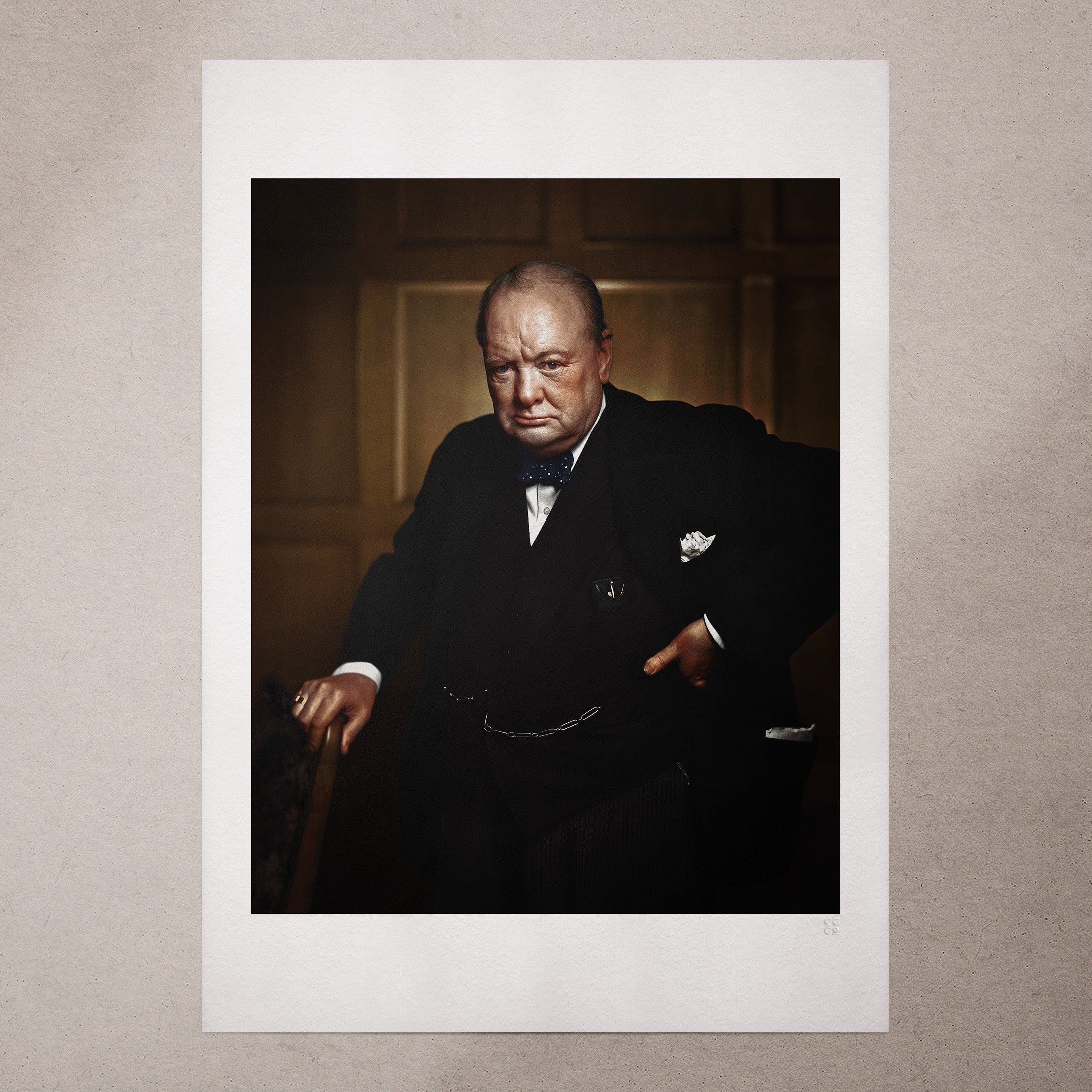 Winston Churchill, 1941, Colorized
