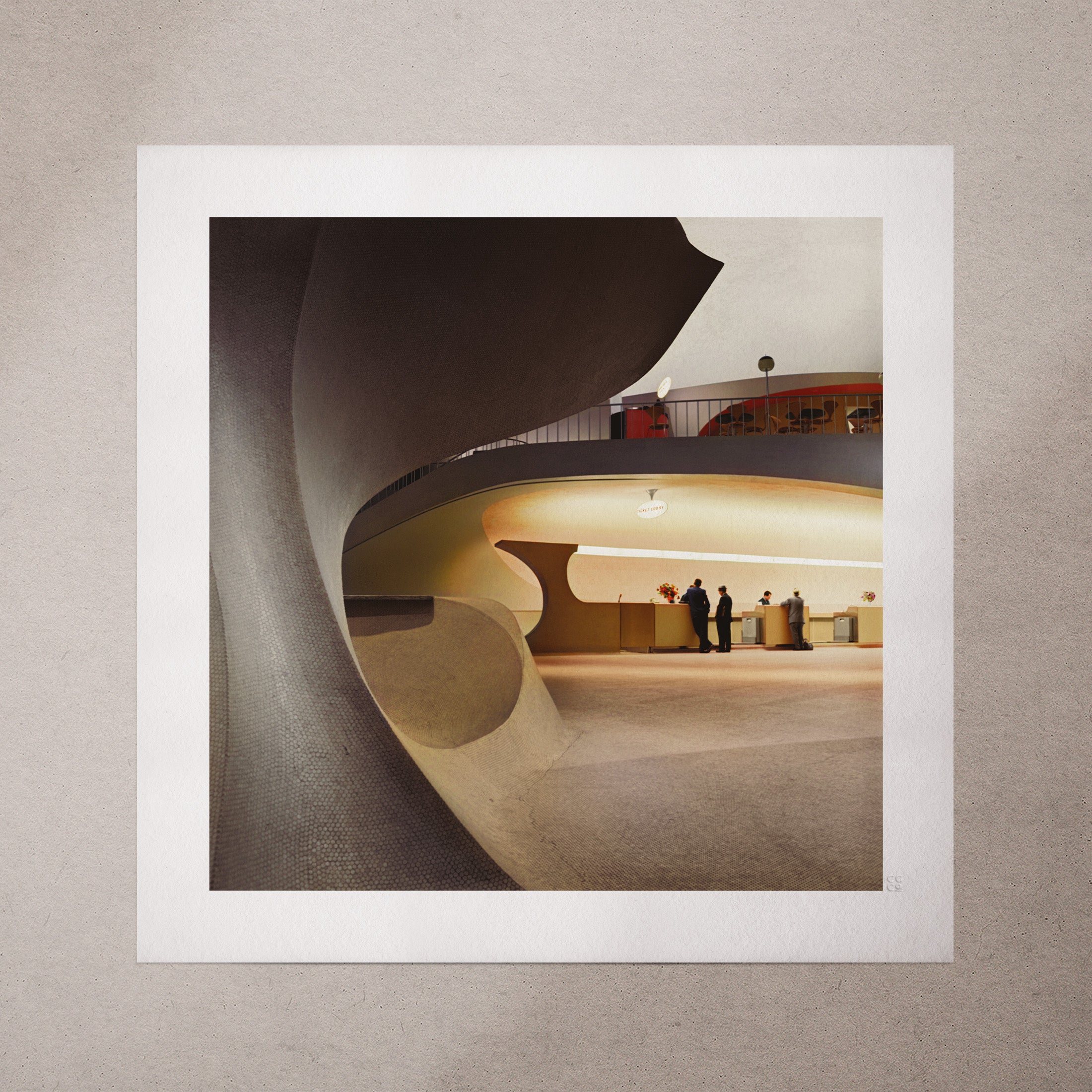 TWA Flight Center Interior 