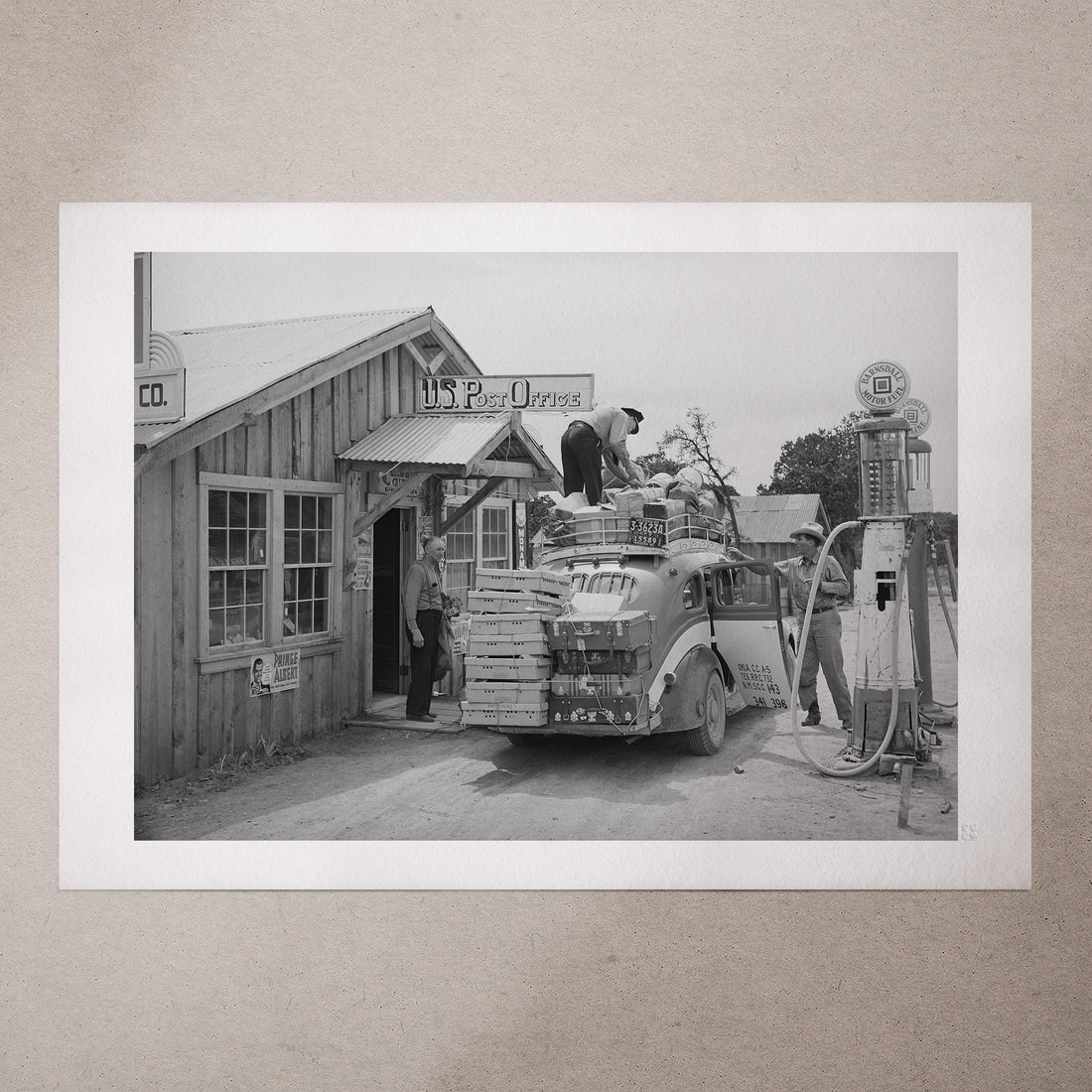 Postmaster of Pie Town by Russell Lee, 1940