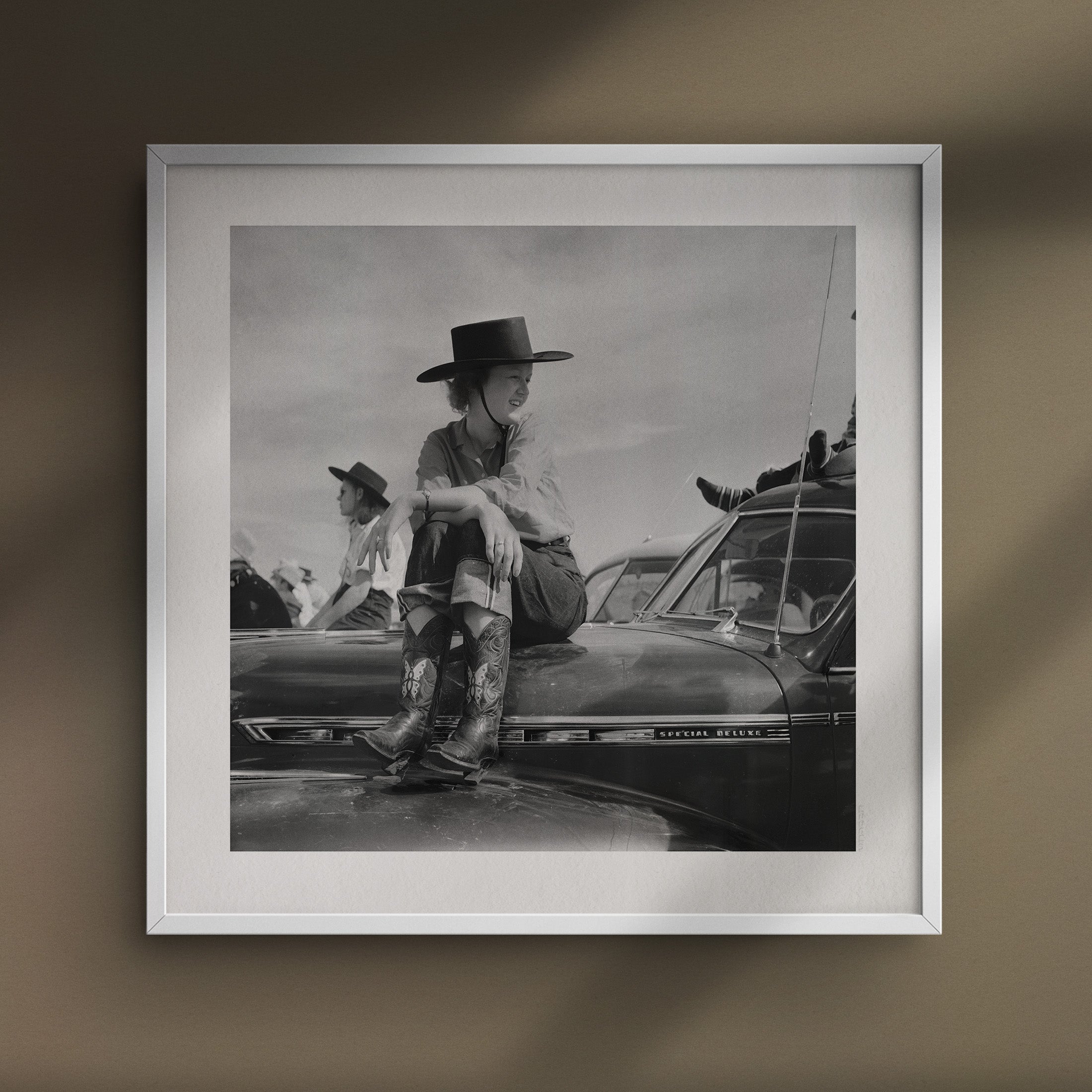 Dude at Rodeo by Marion Post Wolcott, 1941