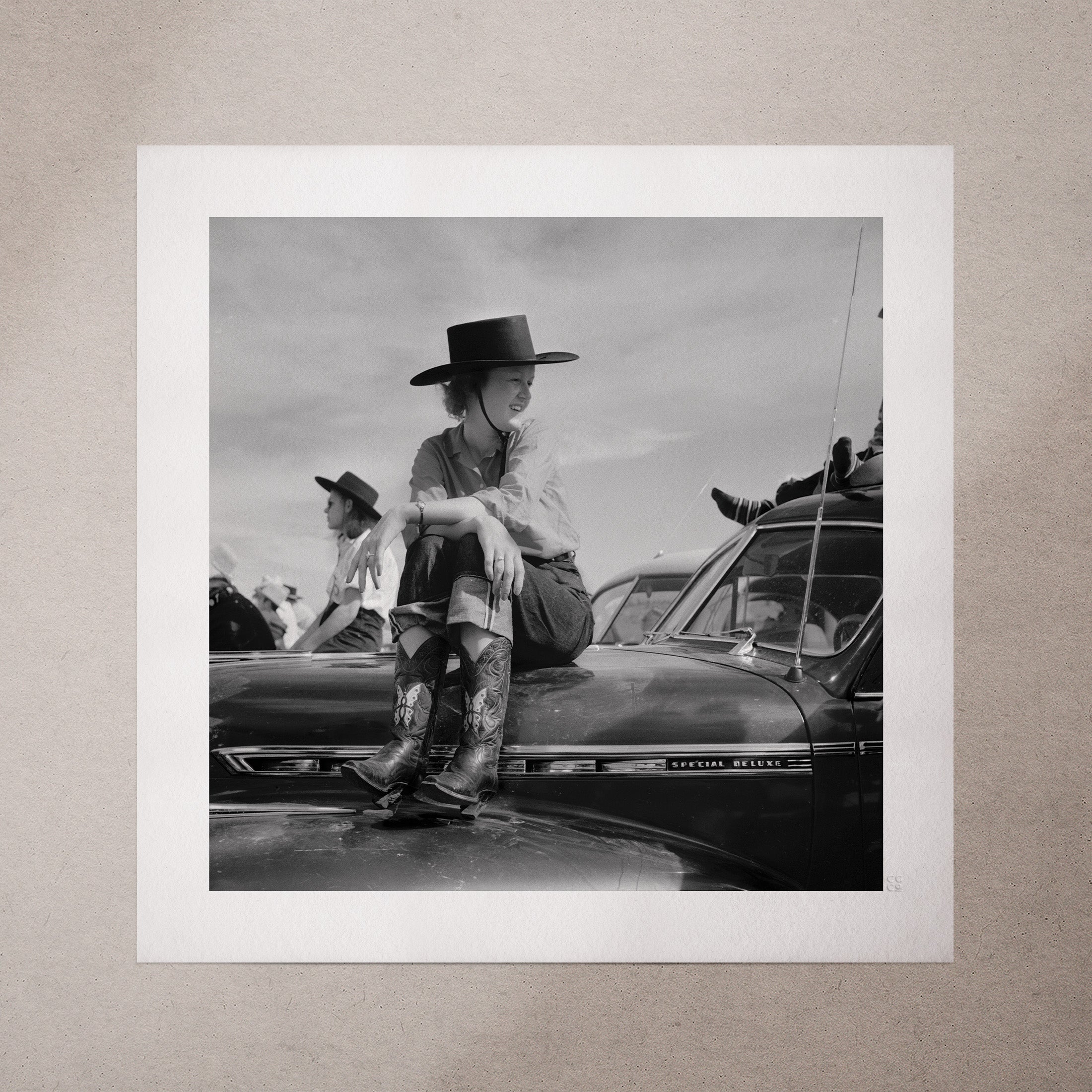 Dude at Rodeo by Marion Post Wolcott, 1941