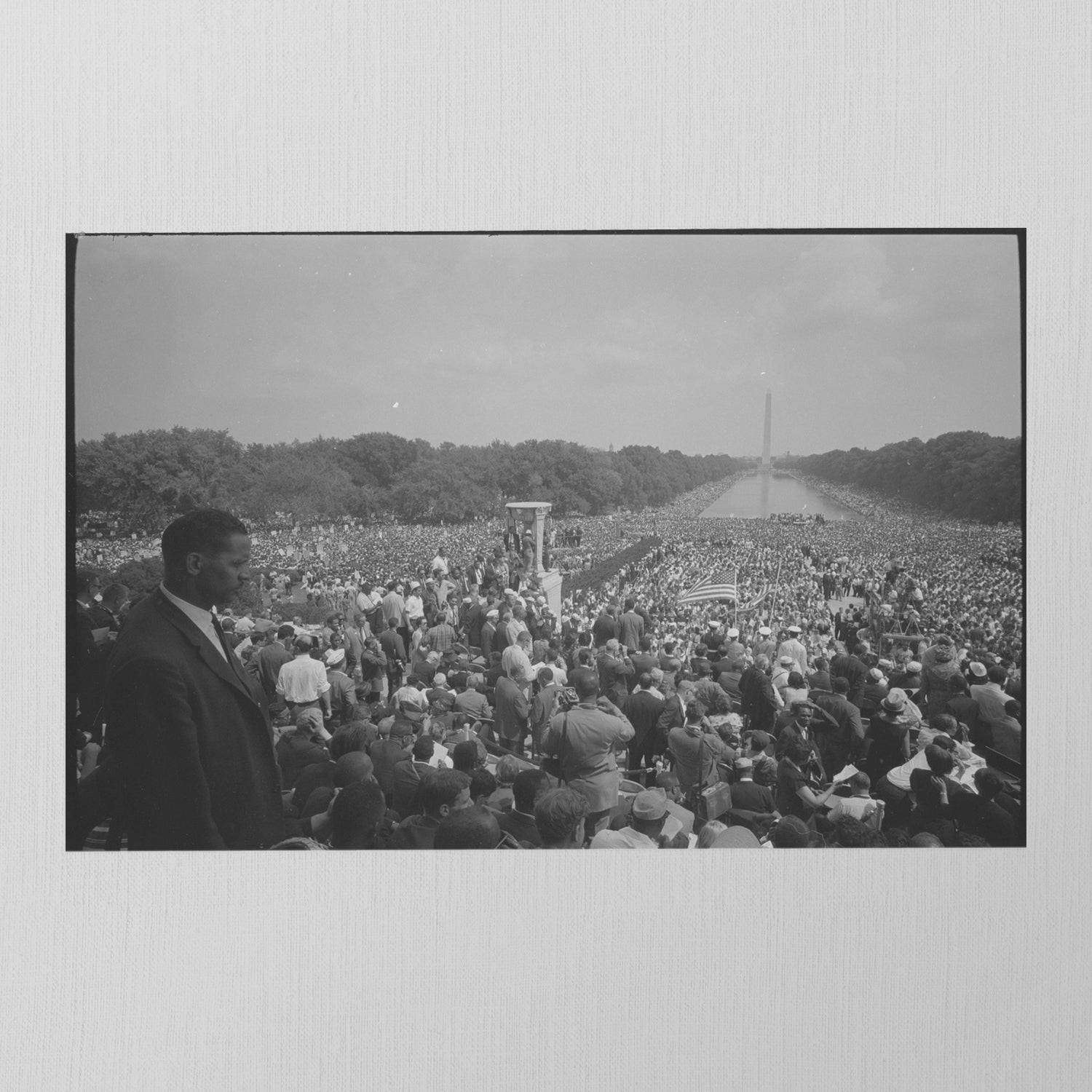 The March on Washington by Warren K. Leffler, 1963