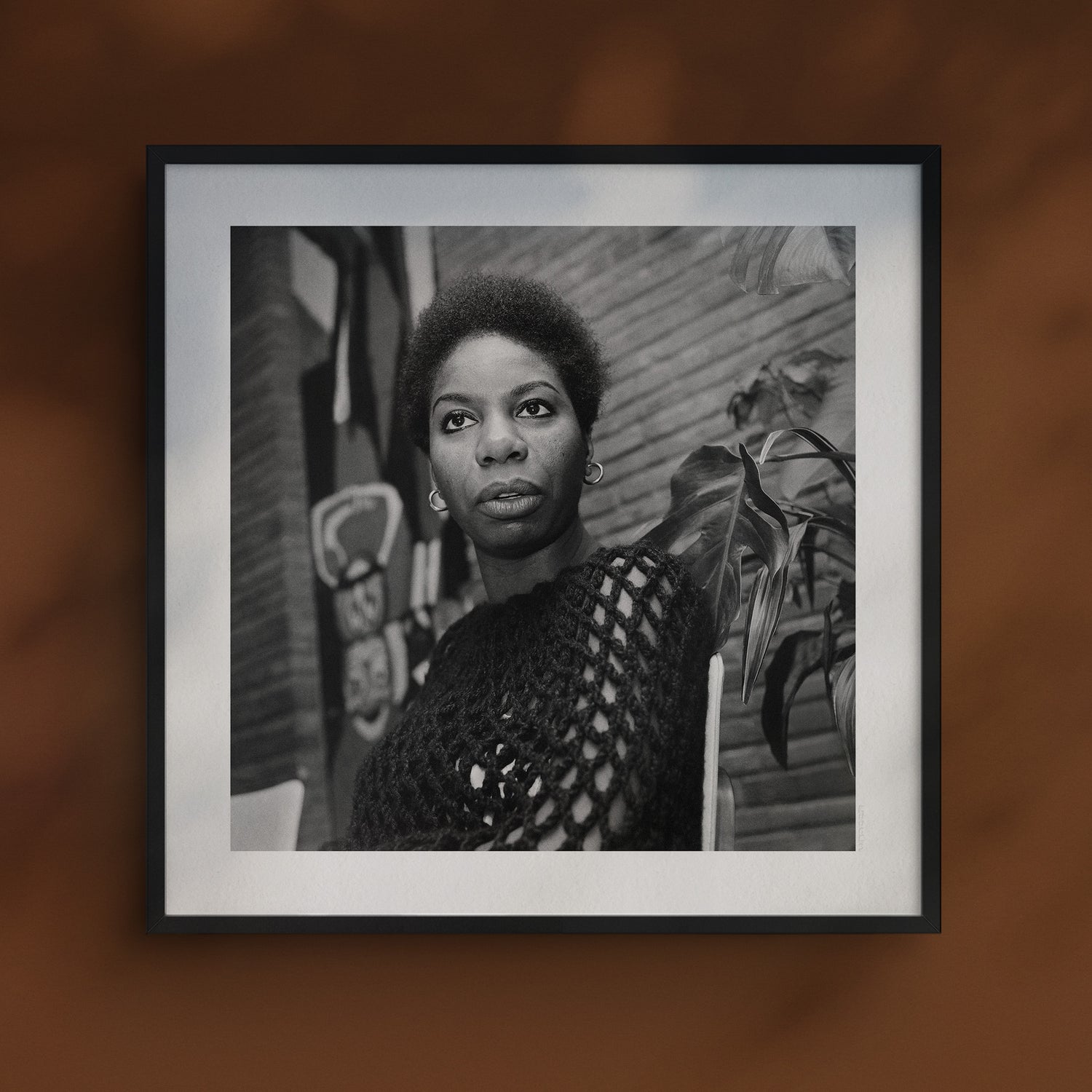 Nina Simone by Ron Kroon, 1965